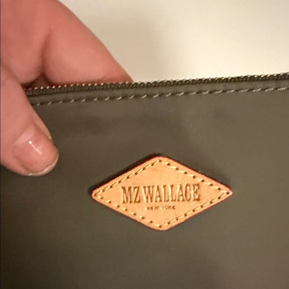 MZ Wallace Green-Khaki Crossbody Bag - Picture 6 of 13